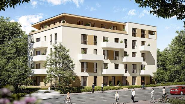Neubauprojekt nahe Großen Garten | Moderne Eigentumswohnungen mit Balkon oder Terrasse