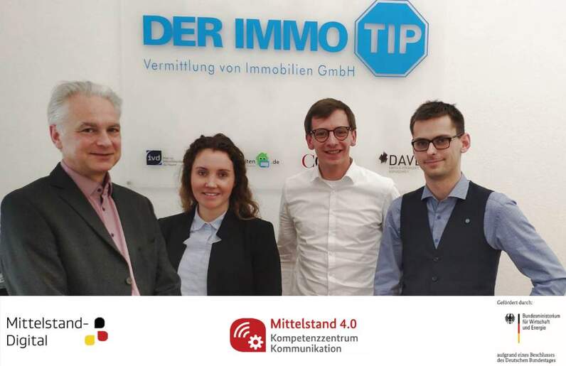 DER IMMO TIP engagiert sich in der Förderinitiative Mittelstand-Digital des Bundesministeriums für Wirtschaft und Energie