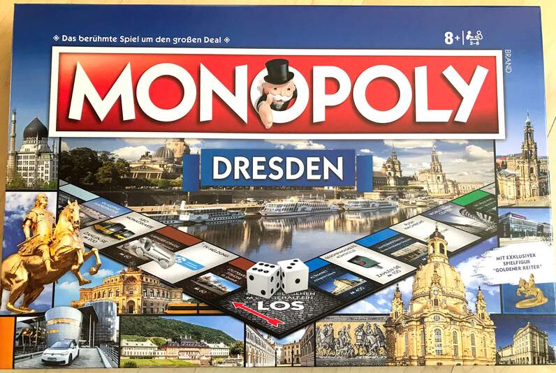 MONOPOLY - Stadtedition Dresden -  mit DER IMMO TIP