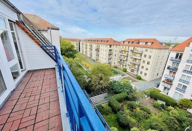Tolle Dachgeschosswohnung in Dresden an Eigennutzer vermittelt!