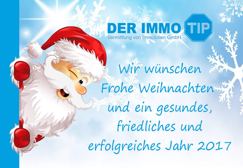 Frohe Weihnachten und einen guten Start in das Jahr 2017!