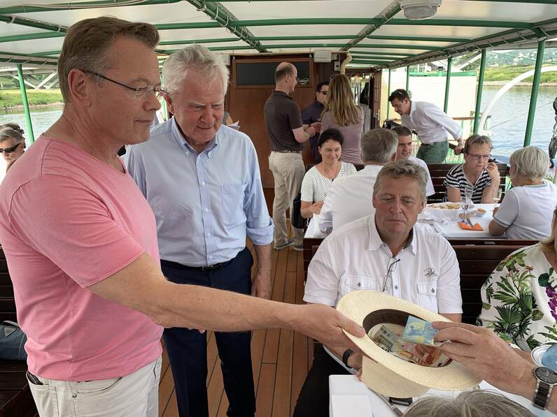 IVD Sommerfest auf historischem Raddampfer