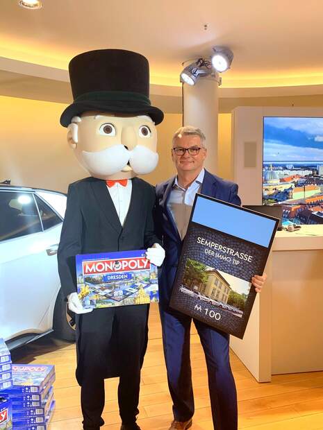 MONOPOLY - Stadtedition Dresden -  mit DER IMMO TIP