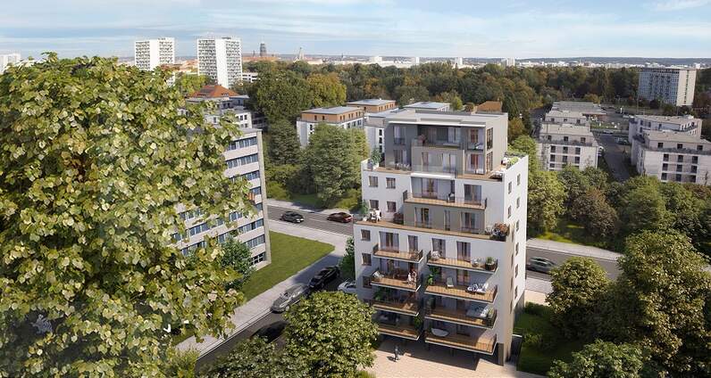 Erstbezug - Moderne 2 bis 4 Zimmer- Eigentumswohnungen in Neubauprojekt in zentraler Lage von Dresden