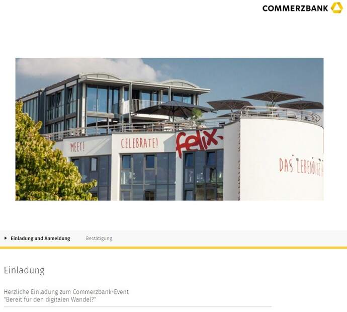 Digitalisierung, Unternehmensnachfolge und die Bank der Zukunft...
