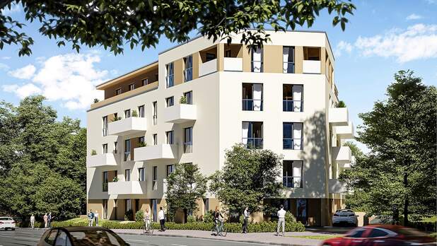 Neubauprojekt nahe Großen Garten | Moderne Eigentumswohnungen mit Balkon oder Terrasse