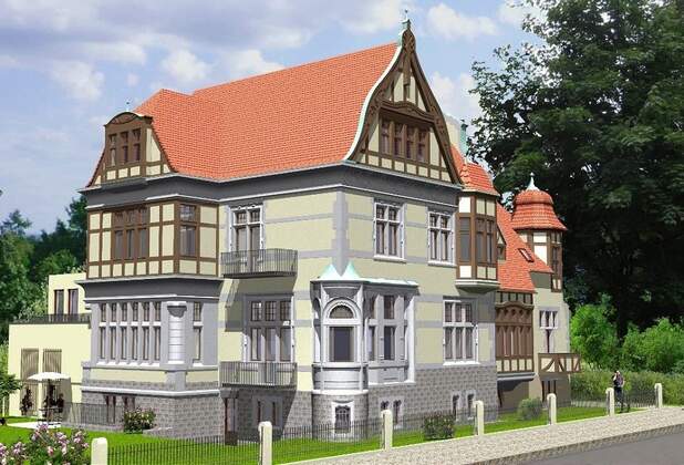 Dresden: Erfolgreiche Vermittlung einer exklusiven rund 150 m² großen Praxisfläche in denkmalgeschützter Fabrikantenvilla direkt vom Bauträger.