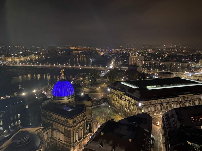 IVD Weihnachtsfeier mit dem Motto "Blick von der Frauenkirche"