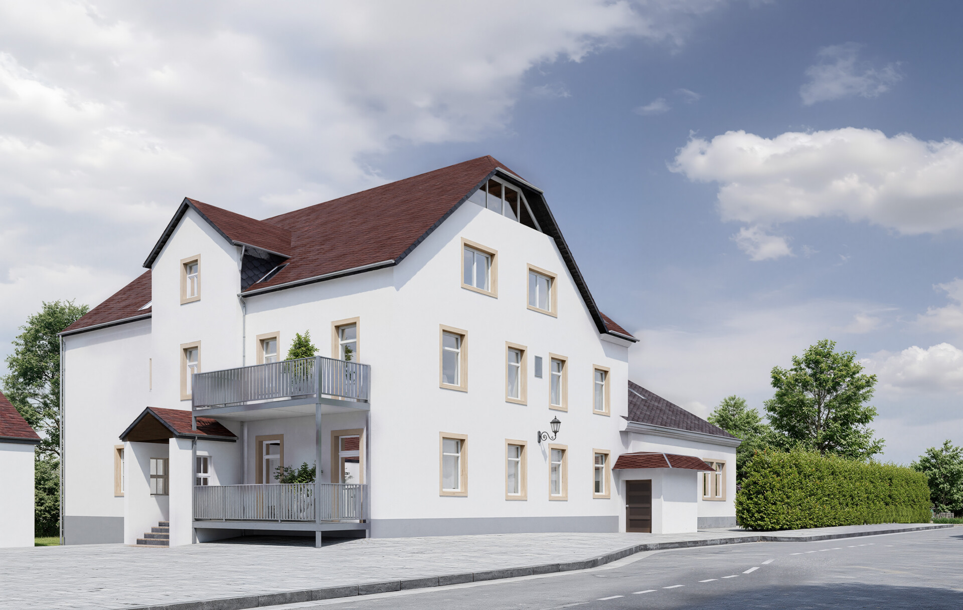 Wohnen nahe der Dresdner Heide: Planung moderner Eigentumswohnungen in saniertem Altbau