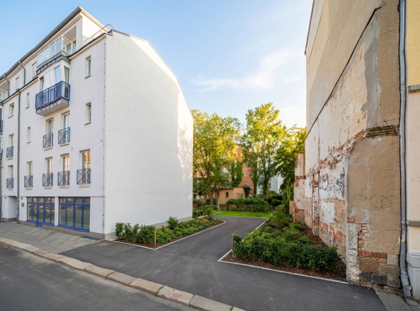 Leipzig: Grundstück für Lückenbebauung in Zentrumsnähe vermittelt!