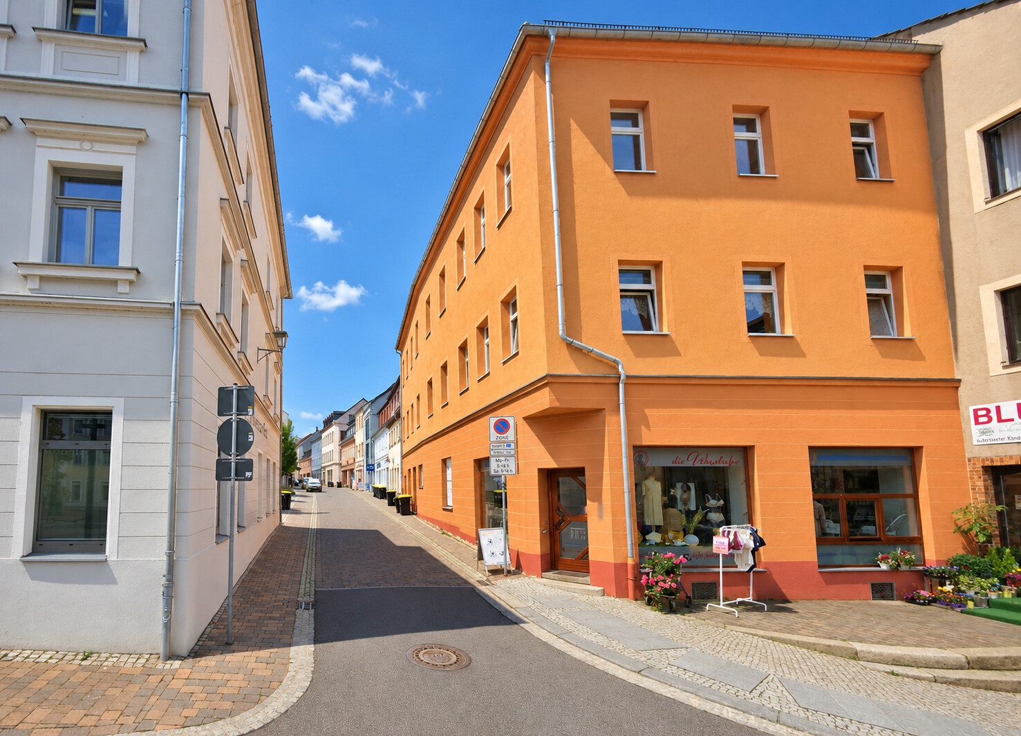 Wohn- und Geschäftshaus mit Top Rendite in Frankenberg am Markt zu verkaufen