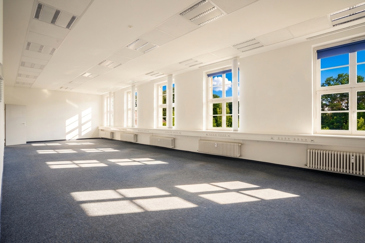 ca. 475 m² Bürofläche in Dresden Klotzsche | ideal Großraumbüro oder Schulungsfläche