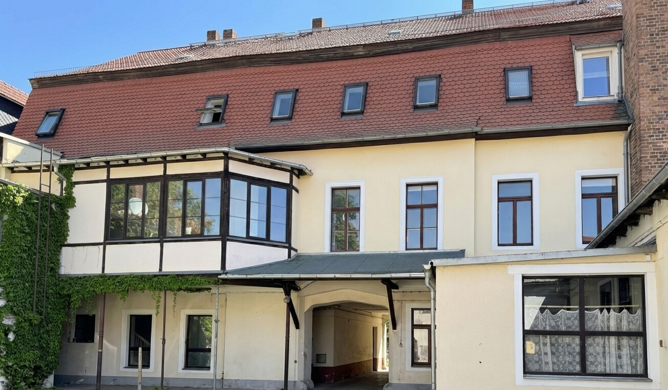 Nahe Marktplatz | Wohn- und Geschäftshaus in Innenstadt von Großenhain zum Kauf