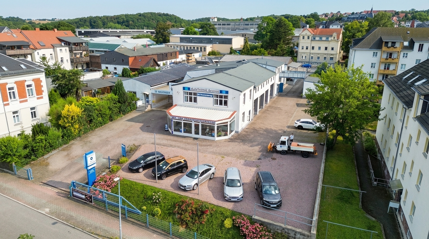 Autohaus mit Werkstatt nahe der A4 in Frankenberg - jetzt kaufen!