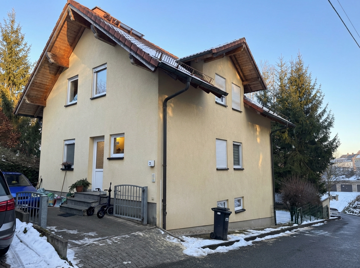 Gepflegtes Mehrfamilienhaus mit 3 Einheiten in Mittweida zum Kauf