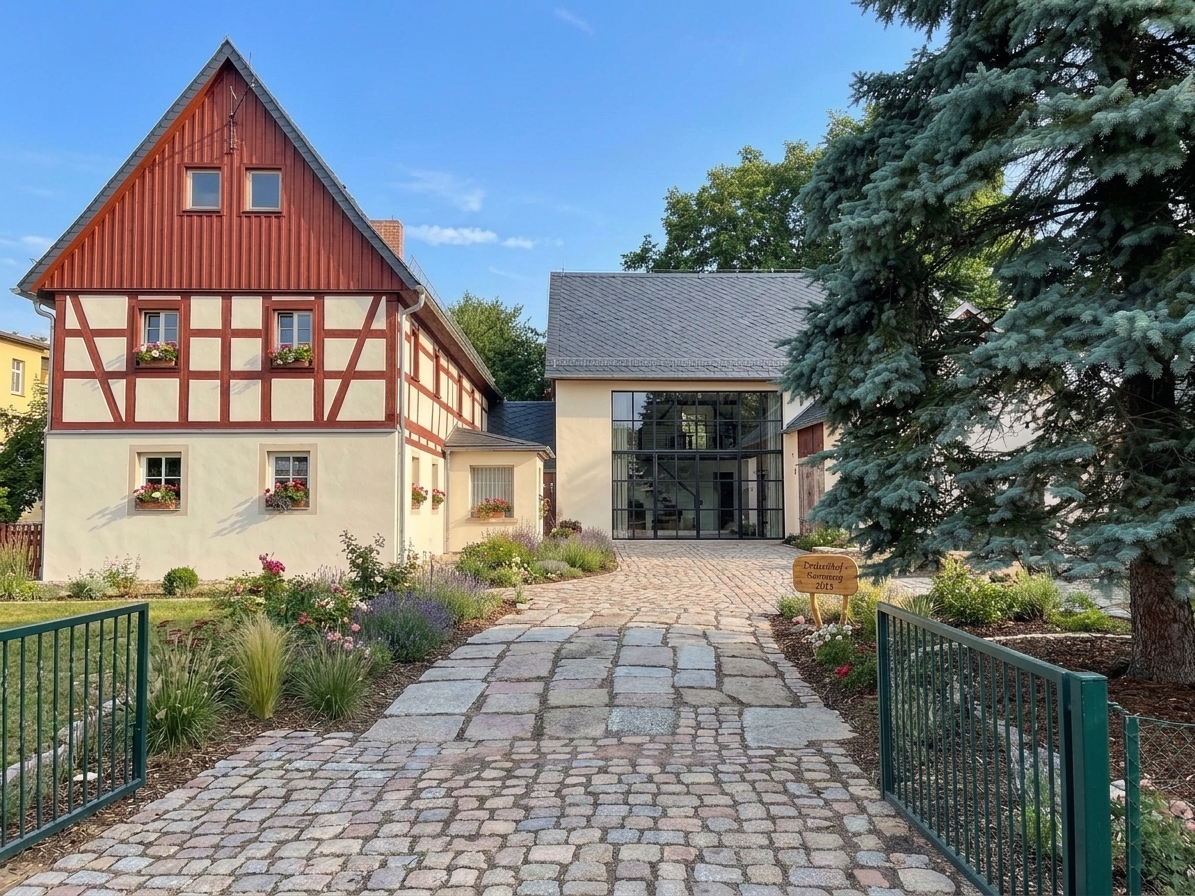 Von der Scheune zum Traumhaus - Dreiseithof im Schönfelder Hochland zum Kauf!