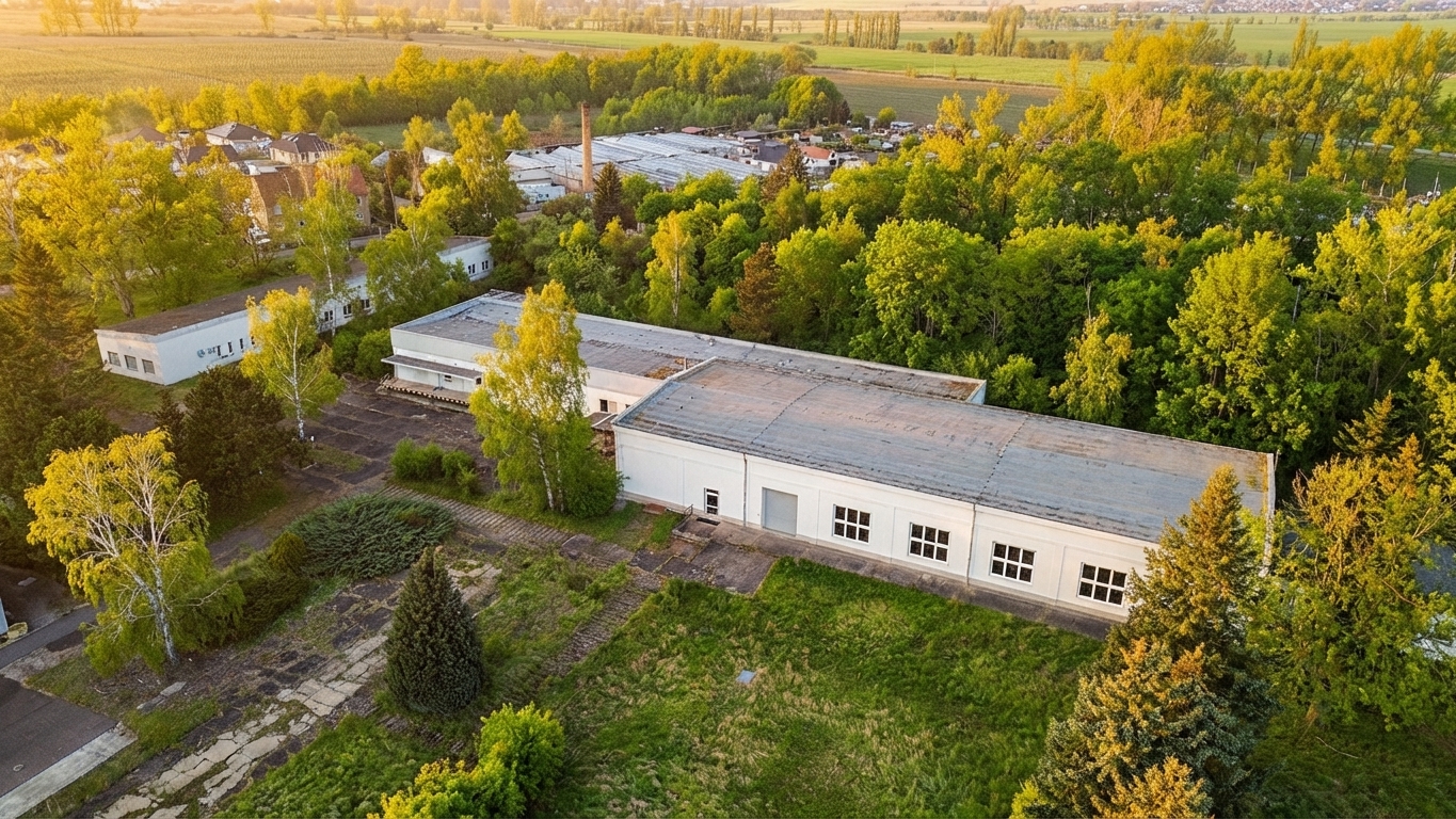 Hier können Sie sich entfalten! Vielseitig nutzbare Hallenflächen zum Kauf in Coswig!
