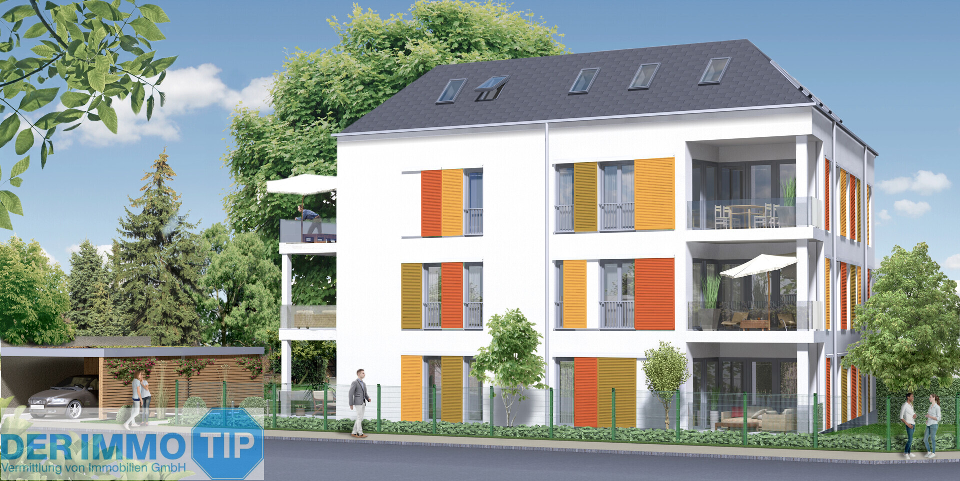 Investment in Neubau in ruhiger Lage - ETW mit Terrasse & Tageslichtbad!