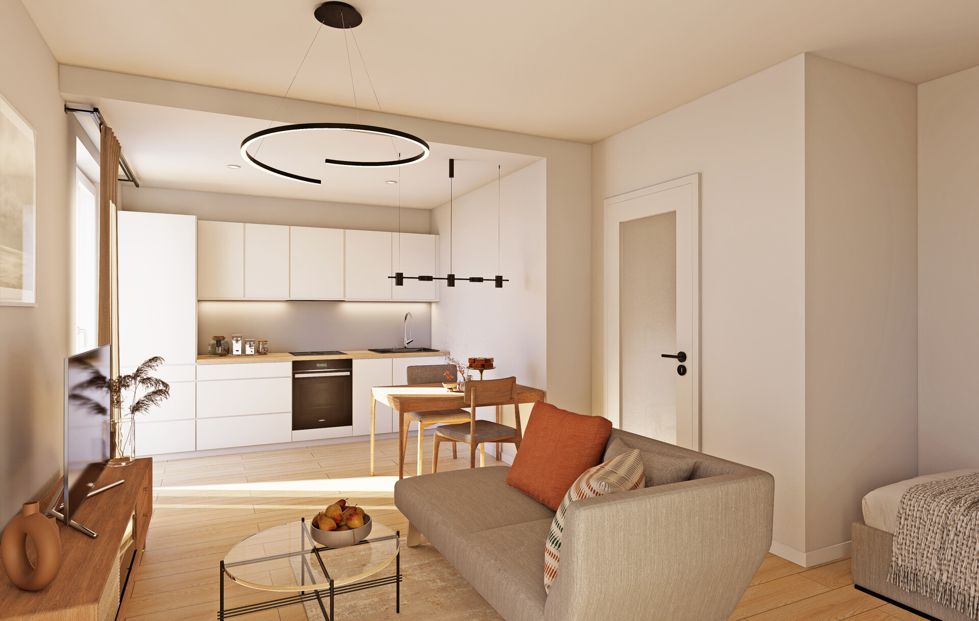 Hoher Wohnkomfort | 1 Zimmerwohnung mit Balkon im Erstbezug in Leipzig