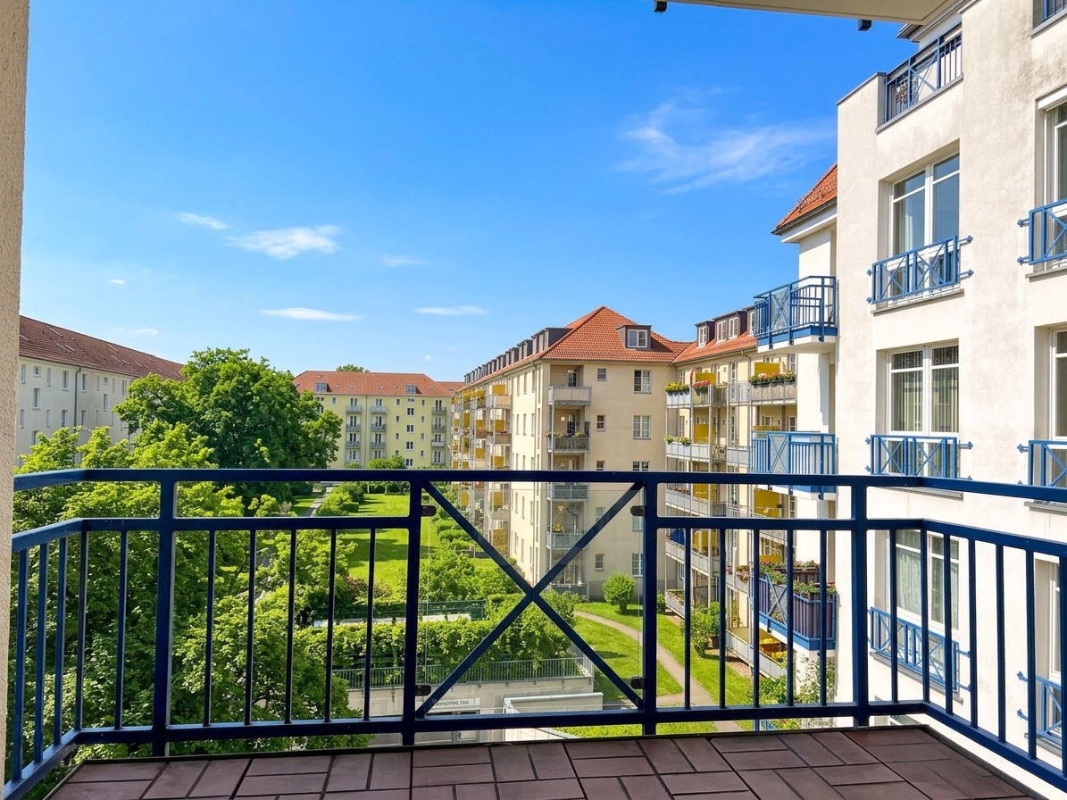Leerstehend! | 2- Zimmerwohnung mit Balkon in Elbnähe | Dresden Johannstadt