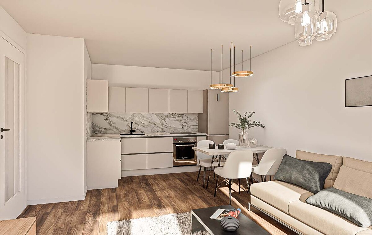 Moderne Vierzimmerwohnung mit Balkon | Toplage in Leipzig