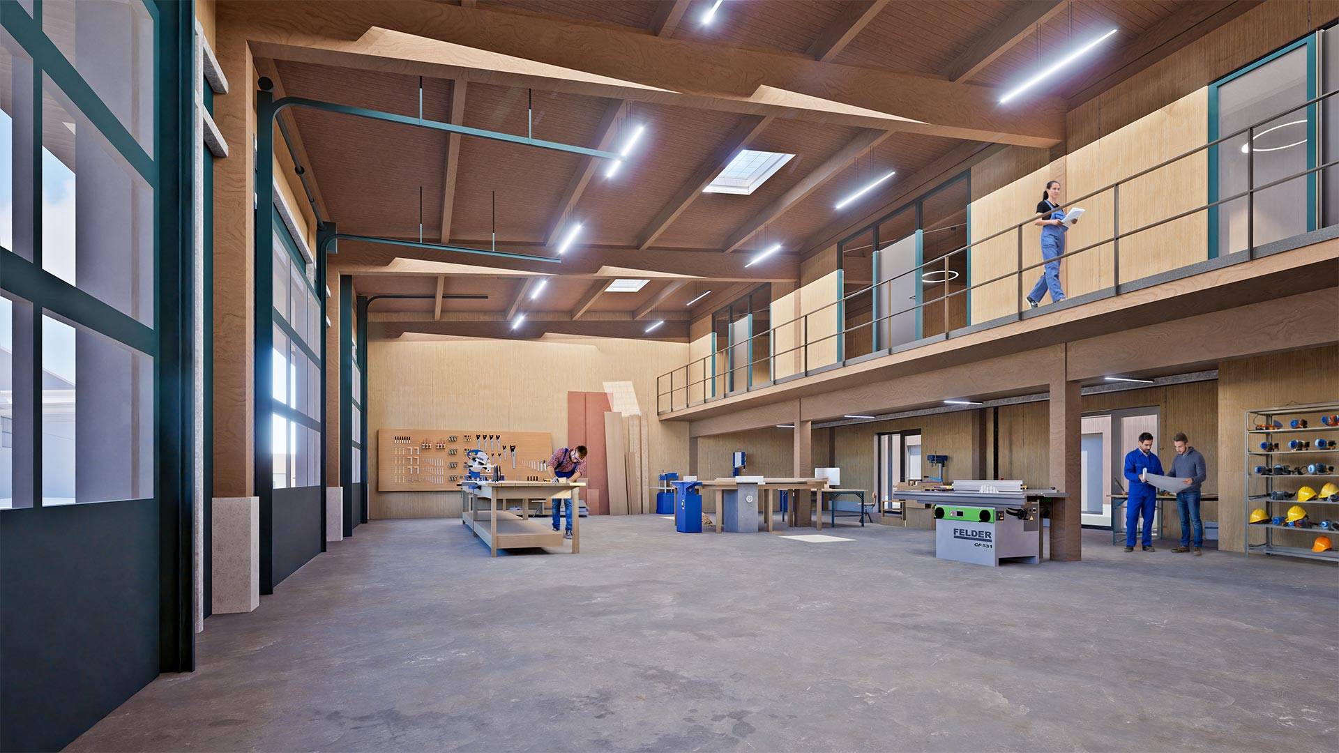 Erstbezug! Flexible Hallenflächen innerhalb Industriegebiet im Dresdner Norden zur Miete!