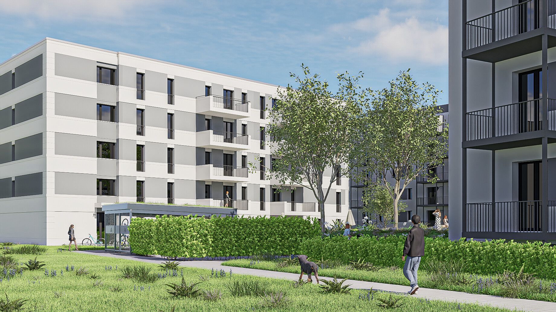 Ihr neues Zuhause | 4 Zimmerwohnung mit Balkon in Leipzig