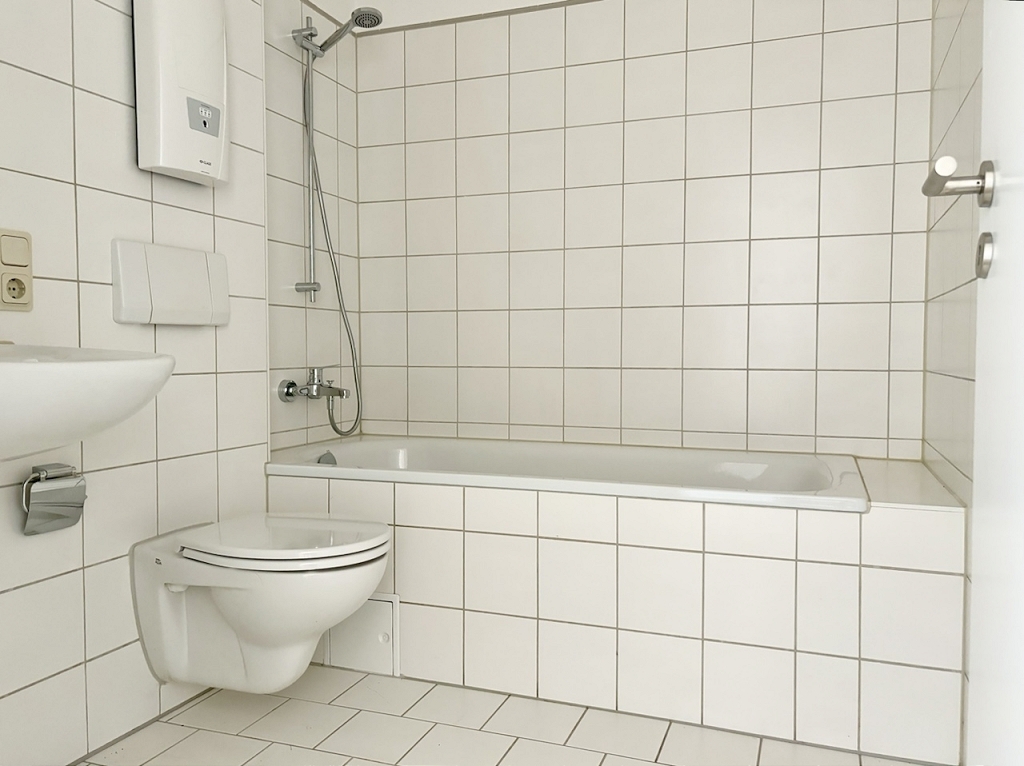 Helle 1-Raumwohnung mit Balkon und Einbauküche in Frankenberg mieten! - Photo 3