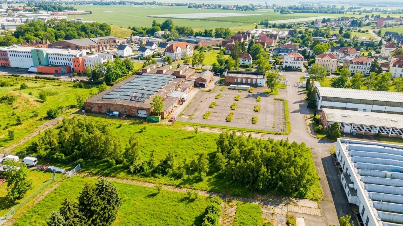 Umzäuntes Gewerbegrundstück mit ehem. Trafohaus und Parkplatz zum Eigennutz zum Kauf!