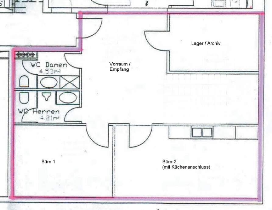 Grundriss Obergeschoss