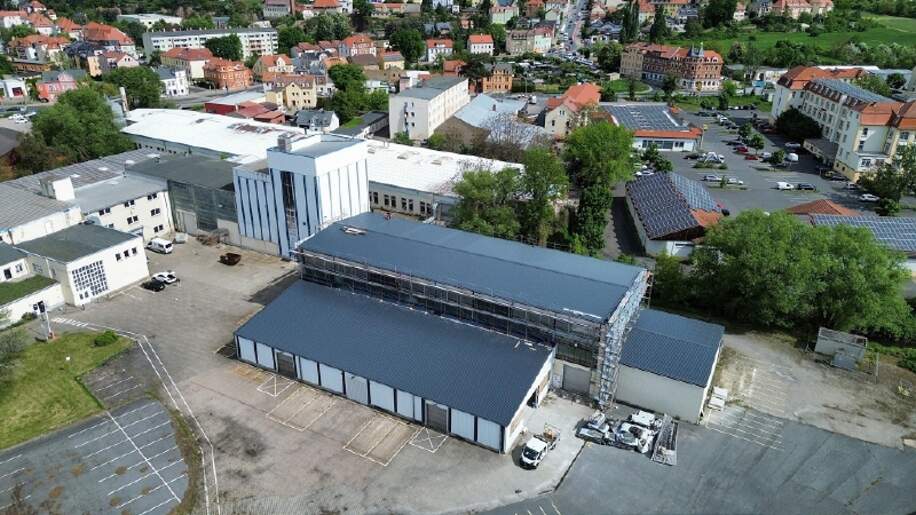 Hallenansicht