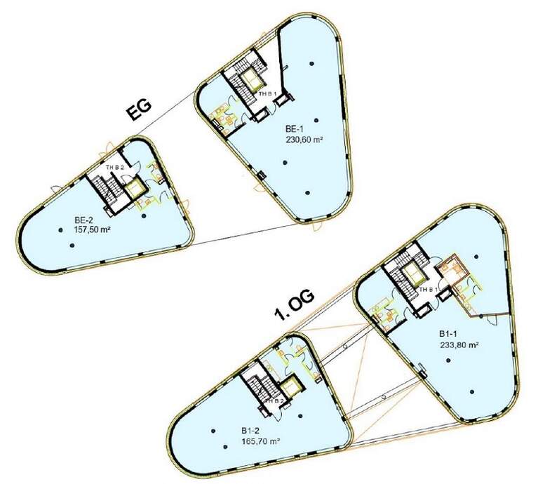 Grundriss Gebäude B