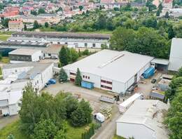 Frankenberg | ca. 2.155 m² Produktionshalle mit Freifläche zur Miete