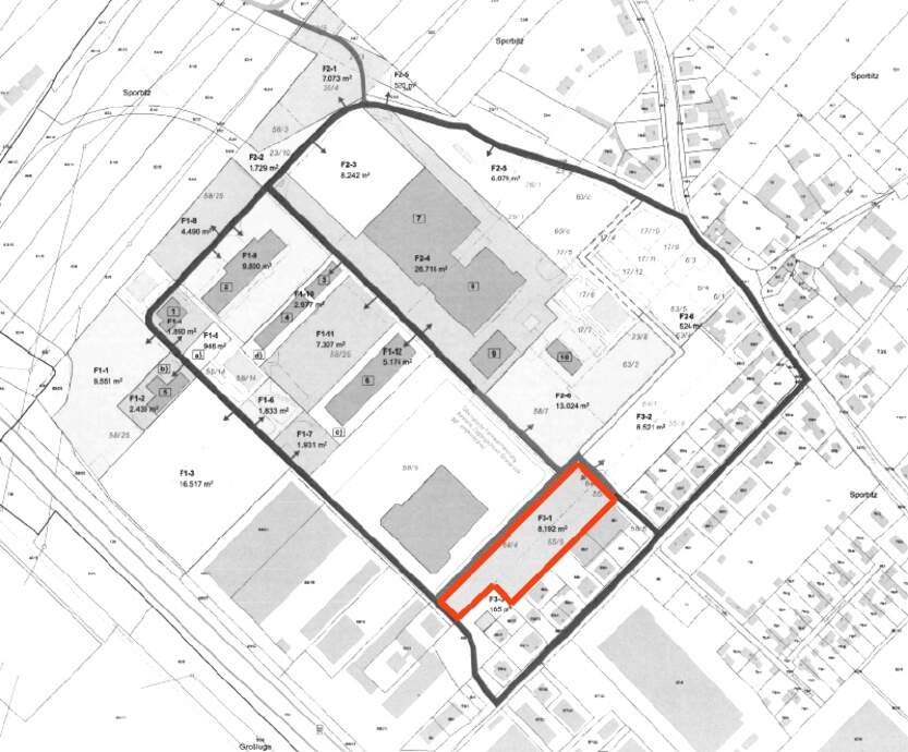 Lageplan freifläche - Immobilienmakler Dresden, Chemnitz, Leipzig