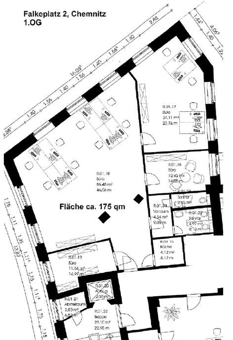 Grundriss 1OG 175m2