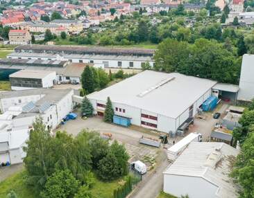Frankenberg | ca. 2.155 m² Produktionshalle mit Freifläche zur Miete