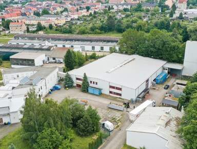 Frankenberg | ca. 2.155 m² Produktionshalle mit Freifläche zur Miete