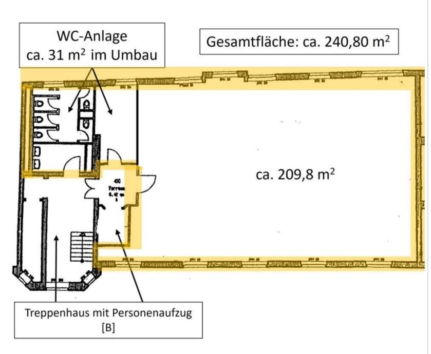 Grundriss Teilfläche 2