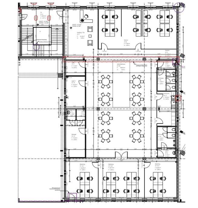 Grundriss Verwaltung 1.OG