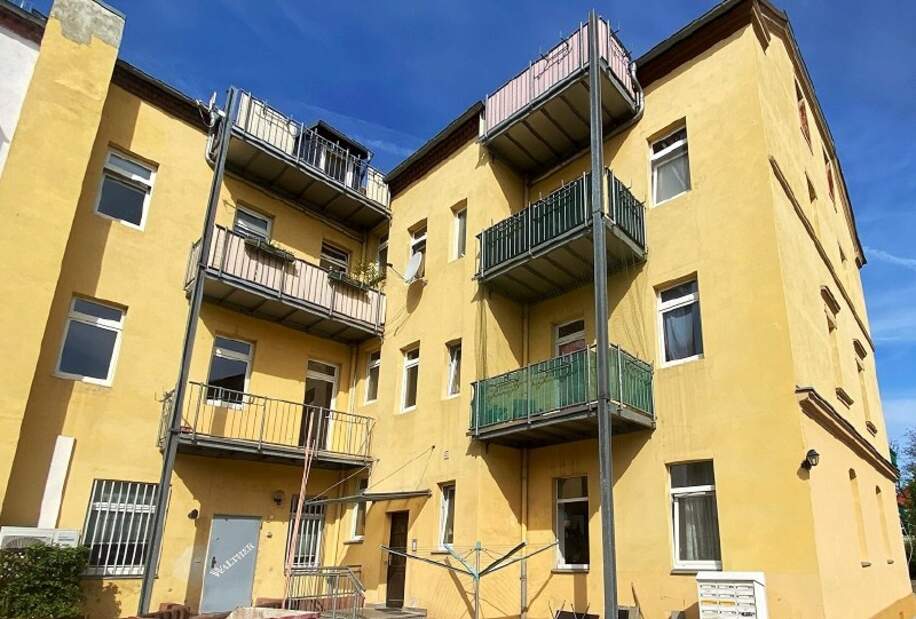 Hinterhof Balkone