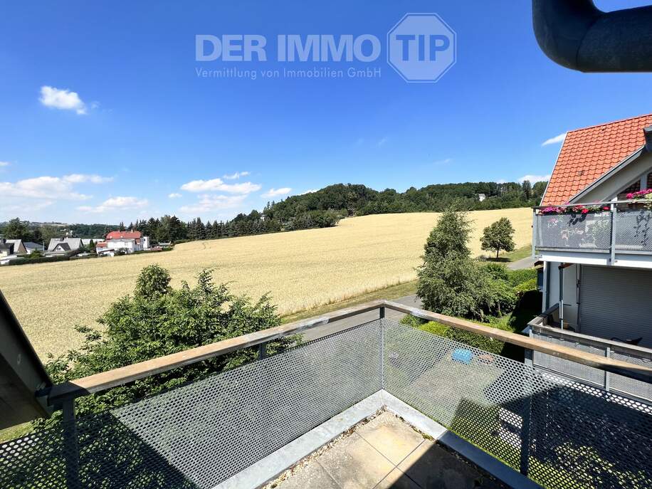 Balkonblick - Immobilienmakler Dresden, Chemnitz, Leipzig
