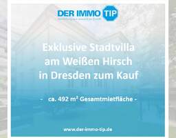 Top Lage in Dresden | Exklusive Stadtvilla am Weißen Hirsch zum Kauf