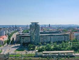 Rund 900 m² Bürofläche in Dresdner Innenstadt zur Miete