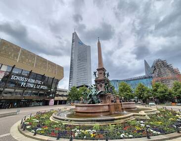 Einmaliger Panorama-Ausblick | ca. 844 m² Bürofläche in LEIPZIG zur Miete