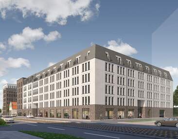 Erstbezug | ca. 400 m² Büro in Dresdner Neustadt zur Miete!