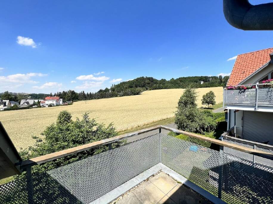 Ausblick Balkon