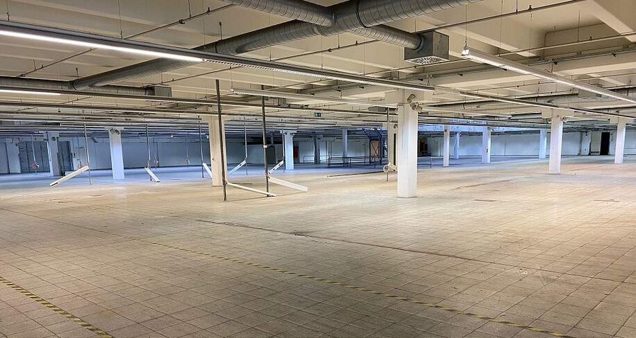 Innenansicht Halle 2 EG