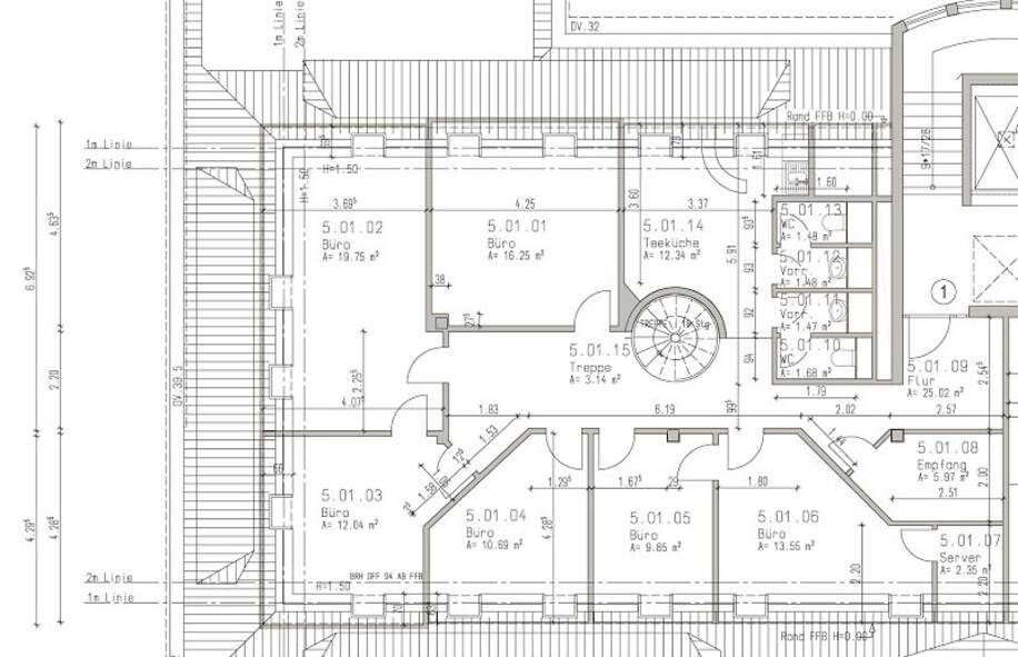 Grundriss 5.OG re 145m²