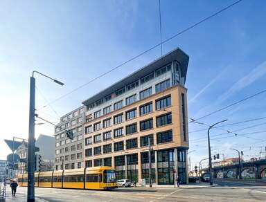 Perfekte Verkehrsanbindung & nahe der Dresdner Innenstadt ca. 277 m² Bürofläche mieten