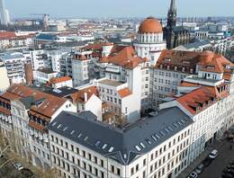 TOP Lage im Zentrum von Leipzig | ca. 880 m² Büro in saniertem Bürokomplex zur Miete